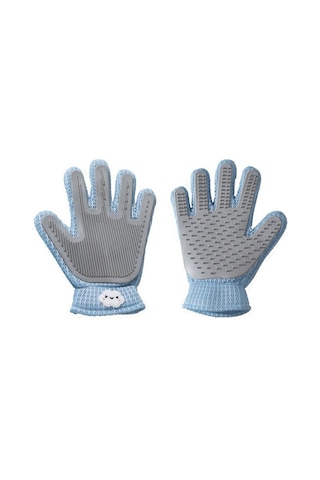 Kedi Tarak, Tüy Alma, Masaj Eldivenleri, Evcil Kedi Ve Köpek Bakımı, Banyo, Temizlik, Masaj Eldivenleri Mavi