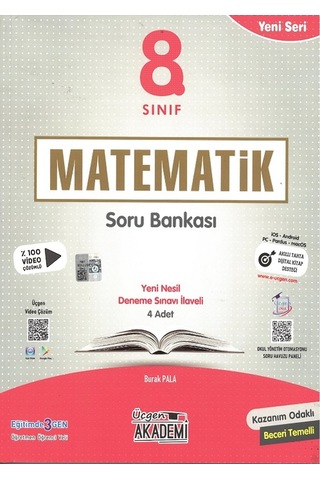 8.sınıf Lgs Süper Kampanya Matematik Turlayan Konu Anlatımlı + Soru Bankası