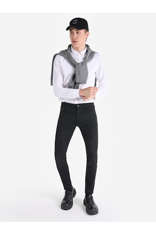 Colin's Colins 041 Danny Slim Fit Düşük Bel Düz Paça Siyah Erkek Pantolon Cl1066306 001