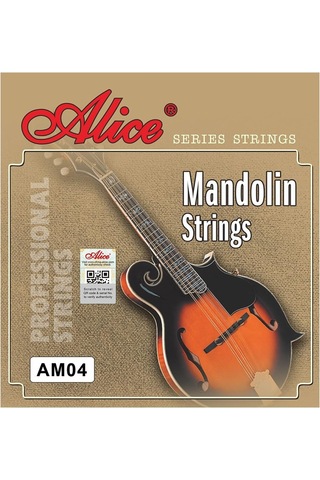 Alice 4 Telli Mandolin Teli, 010 034 Bakır Alaşımlı Sargı Pas Önleyici Kaplamalı Uzatılmış İp Ömrü
