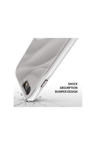 Ringke Wave iPhone 7/8 İle Uyumlu Kılıf Gray White