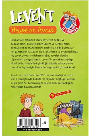 Levent İz Peşinde - Hayalet Avcısı - Mustafa Orakçı - Timaş Çocuk
