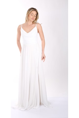 Abiye Elbise Dori 00kb5090 Beyaz