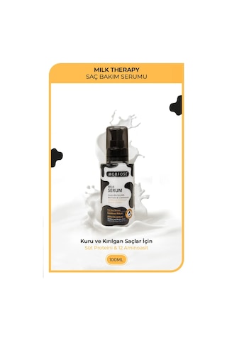 Milk Therapy Kremsi Saç Serum 100 Ml - Onarıcı Bakım - Mrfs