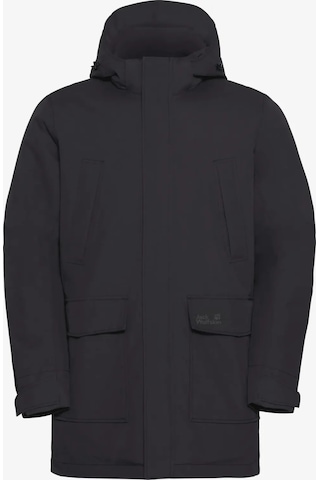 Jack Wolfskin Jack Wolfskın Canyon Shıeld Parka M Erkek Black Outdoor Ceketi A65119-6000 Siyah
