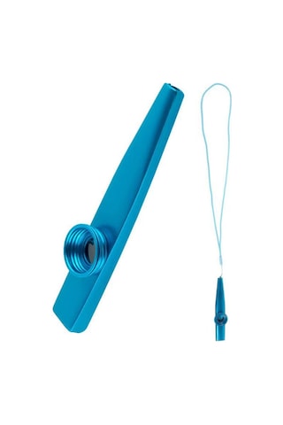 Mk-02b Metal Kazoo İp Askılı Alüminyum Alaşım Mavi