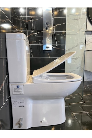 Seramiksan Petite A101101H Kanalsız Duvara Sıfır Klozet + Yavaş Kapak