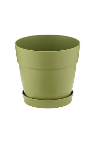 Poliwork Tabaklı Plastik Saksı 2,2 Lt 165 155 Mm