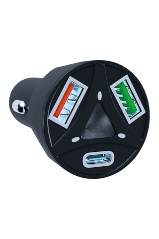 3.4a Type-c Pd Ve Çift Usb Girişli Turbo Hızlı Araç Şarjı 55w -