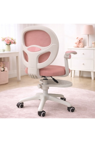 Ergo Kids Buzzy Çocuk Çalışma Sandalyesi Pembe Açık Pembe