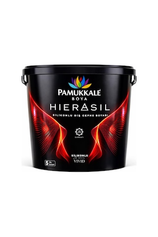 Pamukkale Hierasil Silikonlu Dış Cephe Boyası 7.5 Lt Kiremit Diğer