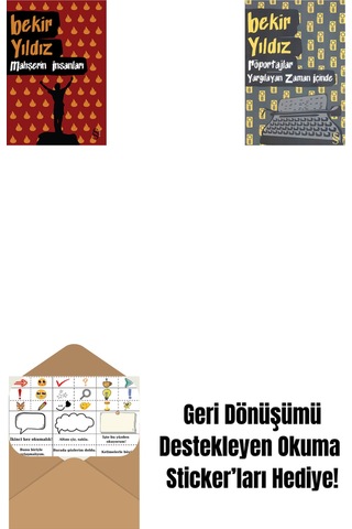 Mahşerin İnsanları + Röportajlar: Yargılayan Zaman İçinde + Okuma Sticker'ları