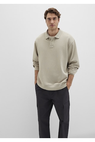 Mavi - Bej Polo Sweatshirt 0s10323-70146 Bej