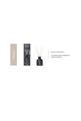 Bambuhome Dıffuser Oda Ofis Ortam Kokusu King Rose 120 Ml Reed Dıffuser Gül