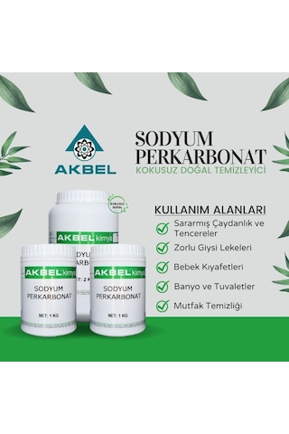 AKBEL SODYUM PERKARBONAT 2 KG
