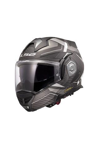 Ls2 Advant X Karbon Horızon Mat Gümüş-gri Kask Karbon Gri