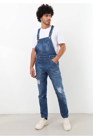 Keepout Erkek Jean Tulum Pantolon Koyu Mavi S