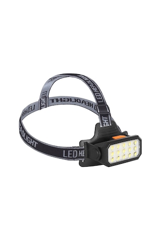 Şarjlı 15 Led Kafa Lambası Sarı Ve Beyaz Işık Çok Modlu Güçlü Aydınlatma Wt-652 Evimdeyokyok