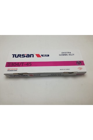 Tursan Extra Rulmanlı Wc Gömme Kilitleri Oval 18 Mm Aynali 45 Mm Enka481