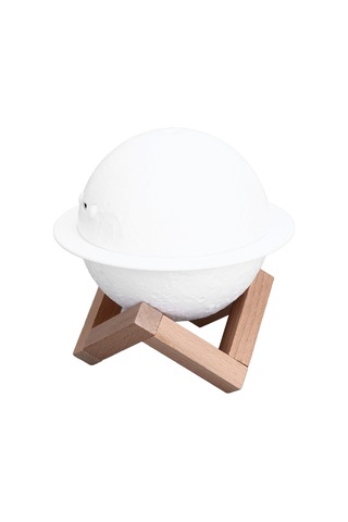 Xindoker 3d Ay 200ml Usb Nemlendirici: Ultrasonik Teknolojiyle Hava Temizleme, Aromaterapi Ve 3 Renkli Gece Lambası - Ev, Ofis, Araç İçin Sessiz Ve Güvenli