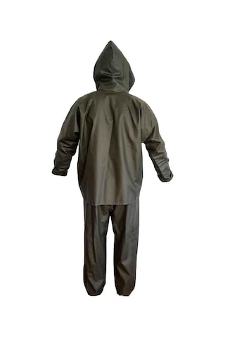 BALIKÇI TAKIM YAĞMURLUK SU GEÇİRMEZ DİKİŞSİZ HAKİ RENK AVCI BALIKÇI YAĞMURLUĞU ALT ÜST TAKIM YAĞMURLUK