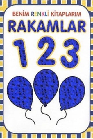 Benim Renkli Kitaplarım Rakamlar 16 Sayfa Poster Hediyeli