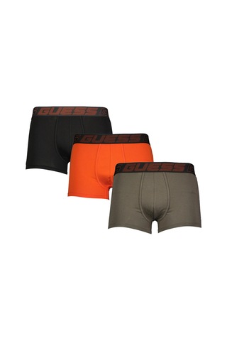Guess Erkek 3'lü Boxer U5rg03.syh Siyah