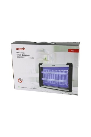 2 Ledli Sinek Öldürücü Cız Makine 4w - 2000v 30m2 Etkinlik Alanı As-a28 Bx40