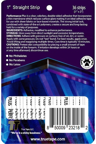 True Tape Performance Plus Protez Saç Bandı 36 Adet Düz