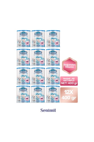 Senimil-Ar Bebek Sütü 400 Gr 12 Li Avantaj Paketi