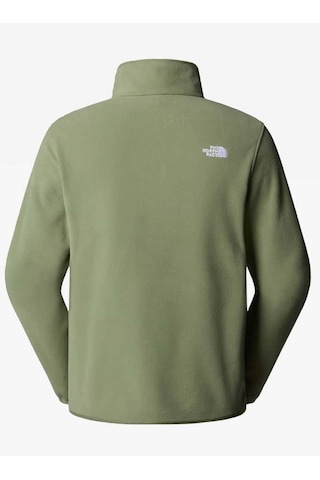 The North Face M Glacier Fleece 1/4 Zip Erkek Polar Yeşil