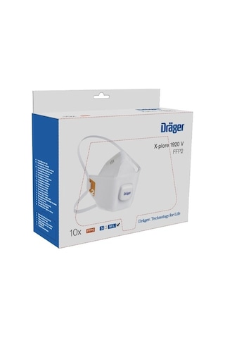 Drager 1920V Comfort&Fit 10Adet N95 Maske Ffp2 Yüksek Kalite