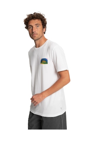 Quiksilver Colour Flow Erkek Tişört Beyaz