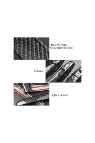 Artfulabode Honda Civic 06-11 09-15 Pilot Lif Kolu Karbon Kapı Kapağı Seti