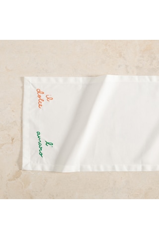 Mudo Home Taste Nakışlı Runner 40x140 Cm Çok Renkli