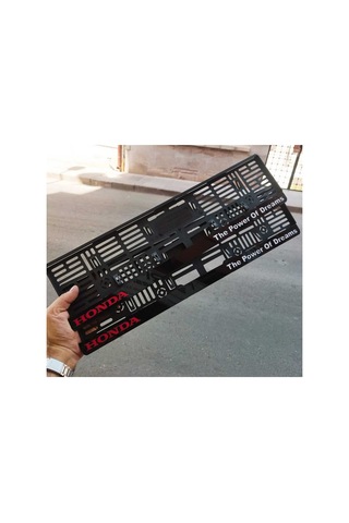 Plakalık Honda Uyumlu Lazer Kesim Pleksi 2 Adet - 636322694