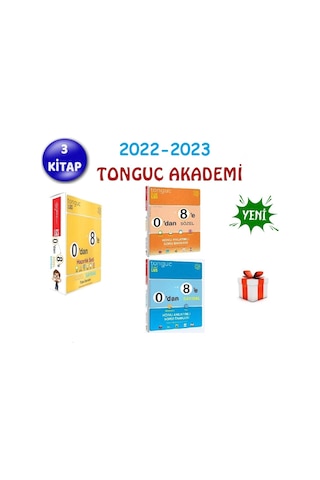 Tonguç 8. Sınıf Lgs 0 Dan 8 E Hazırlık Seti Tüm Dersler