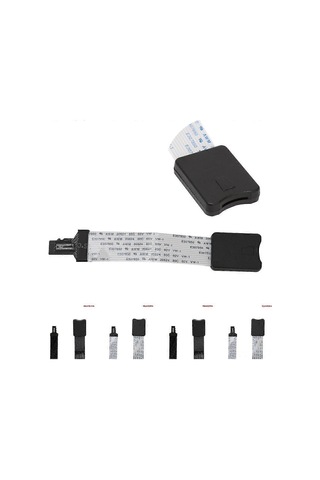 Teltree Gps Navigatör İçin 15cm Siyah Ffc Tf-microsd Kart Uzatma Kablosu - Veri Transferi Ve Bağlantı Güvenliği Sağlar