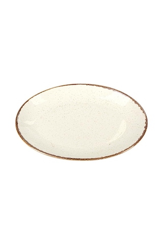 Porland 04alm001574 Kayık Tabak, Porselen Sku: Smg8690010582188