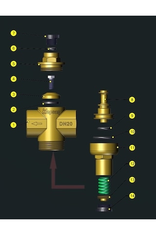 3/4'' Basınç Düşürücü