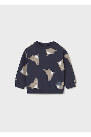 Mayoral Erkek Bebek Sweatshirt Gri
