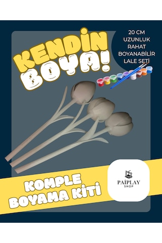 Lale Boyama - Boyama Seti Ve Boyanabilir Lale Seti Çizgi Karakter Lale Boyama - Boyama Seti Ve Boyanabilir Lale Seti Çizgi Karakter