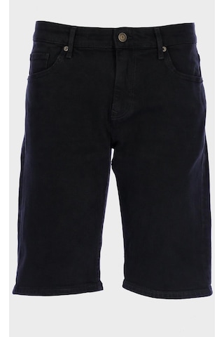 Leon Siyah Normal Bel Regular Fit Jean Şort A 565-160 Siyah