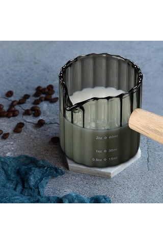 Homyl Küçük Süt Potu Çaydanlık Restoran Açık Barbekü Koyu Gri