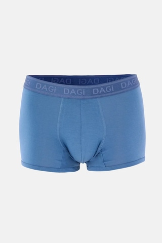 Dagi Erkek Lacivert Mavi 3'lü Desenli Micro Modal Boxer- 4210lm Lacivert - Mavi