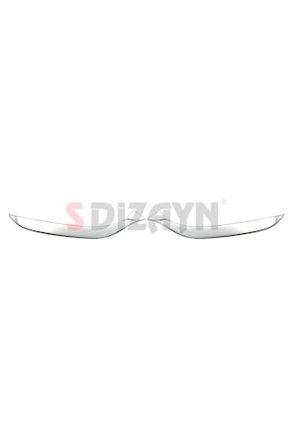 Renault Clio 4 Sporttourer Krom Far Alt Çıtası 2 Prç. 2012-2016