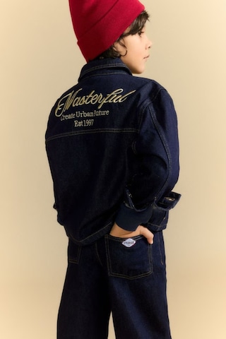 Defacto Erkek Çocuk Düğmeli Denim Ceket G4378a826spbe278 Mavi-be278
