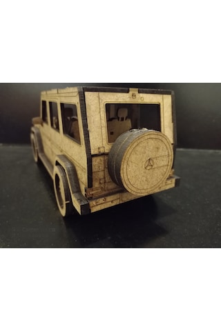TLR hobi 3d Mercedes G63 Ahşap Araba Maketi