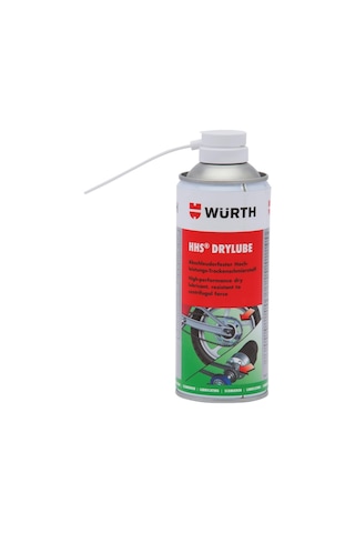 Würth Hhs Drylube Kuru Motor & Bisiklet Zincir Yağı 400ml Beyaz