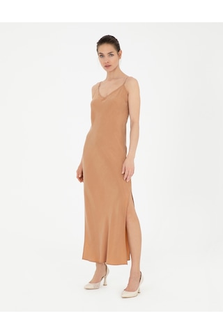 Pierre Cardin Kadın Elbise Dokuma 50273056-vr233 Somon